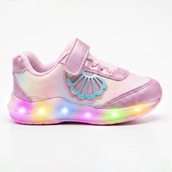 Tênis Club Happy Ariel LED