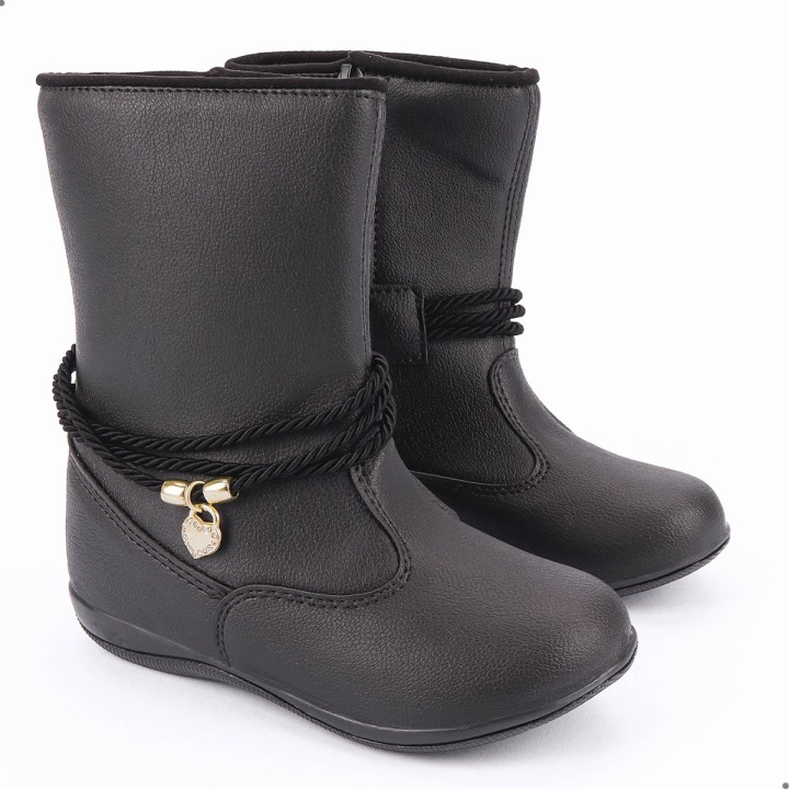 Bota Club Happy Kiss Preta