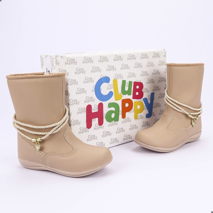 Bota Club Happy Kiss Preta