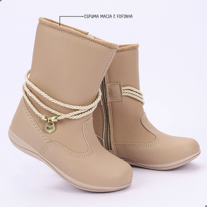 Bota Club Happy Kiss Preta