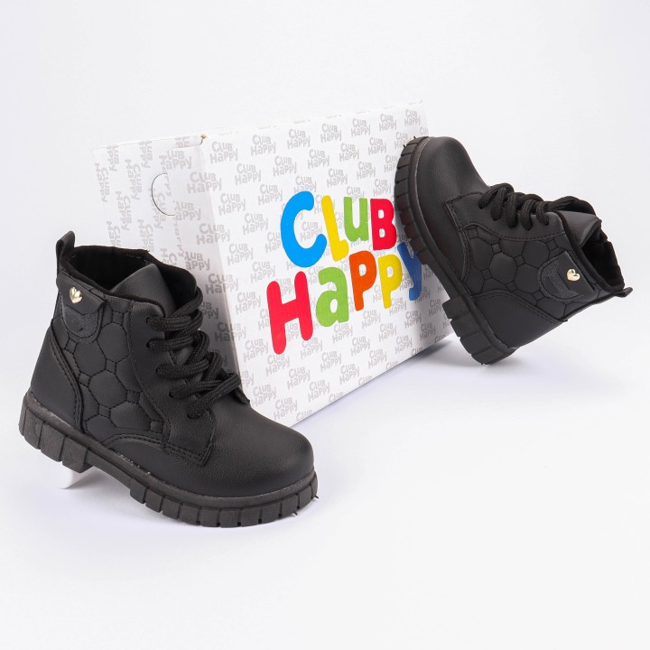 Coturno Club Happy Pocket Preto