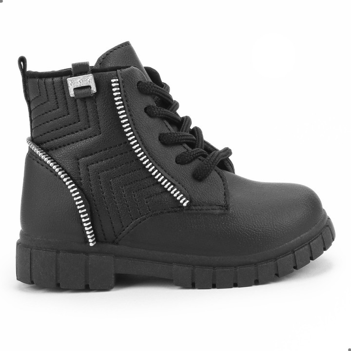 Coturno Club Happy Zip Preto
