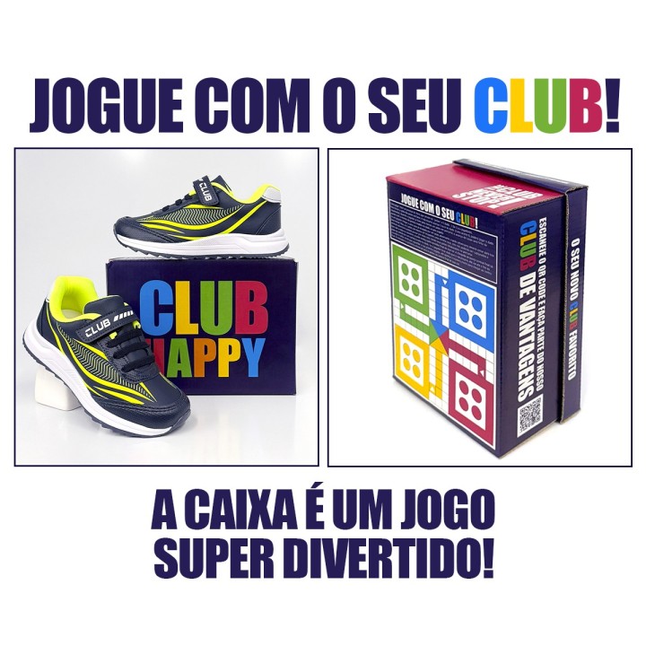Tênis Club Happy Action Zig