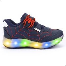 Tênis Club Happy Aranha LED