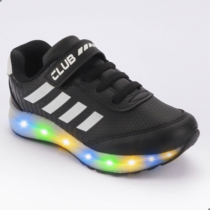 Tênis Club Happy Flex LED