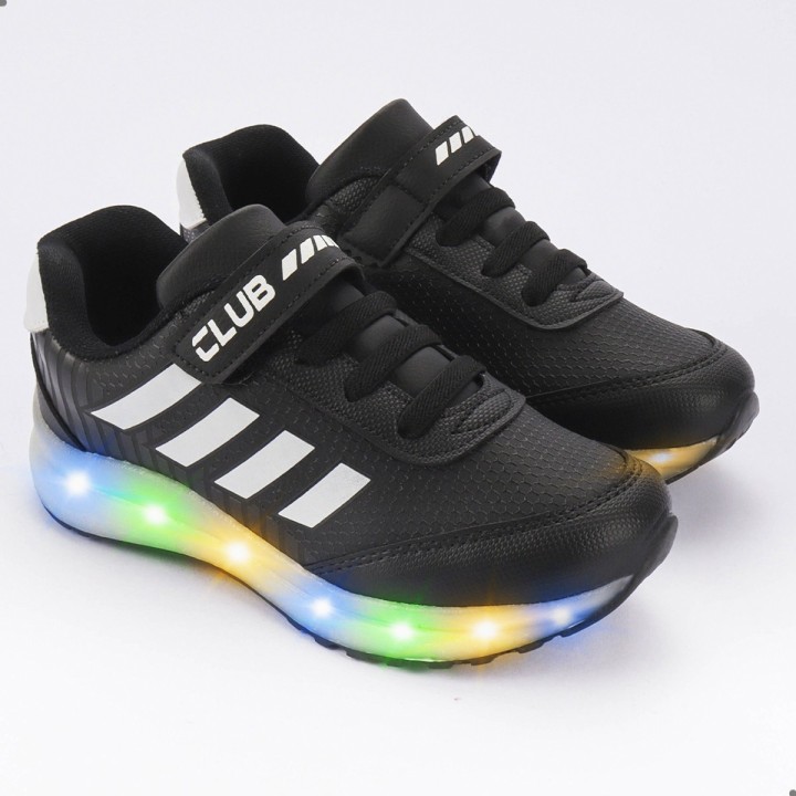 Tênis Club Happy Flex LED