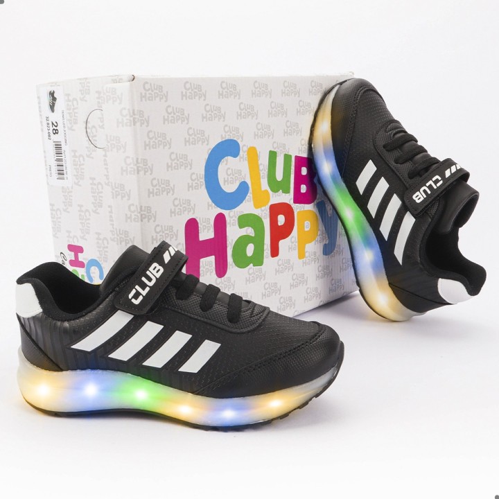 Tênis Club Happy Flex LED