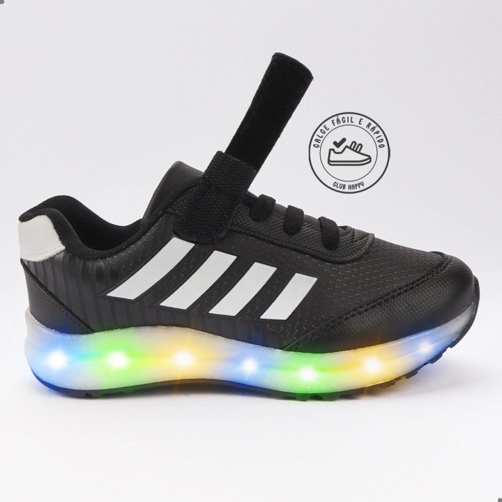 Tênis Club Happy Flex LED