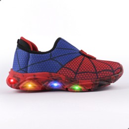 Tênis Club Happy Aranha Slip LED