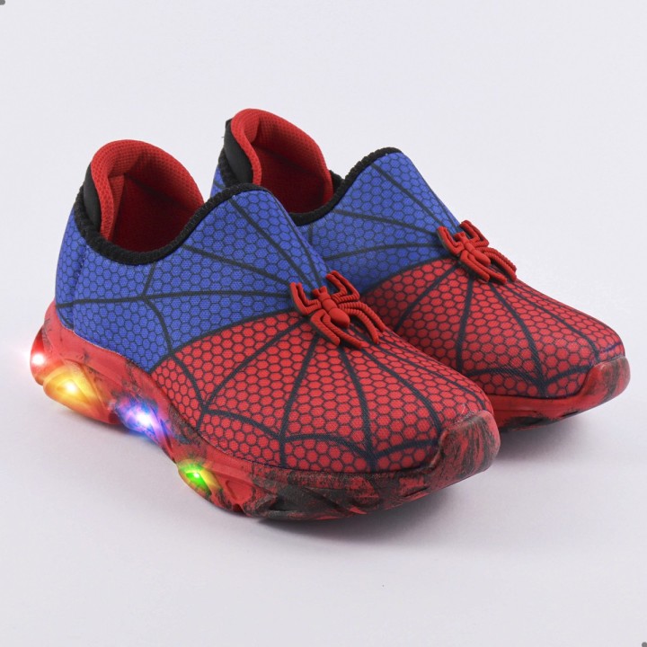 Tênis Club Happy Aranha Slip LED