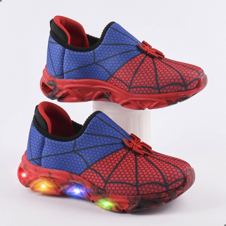 Tênis Club Happy Aranha Slip LED