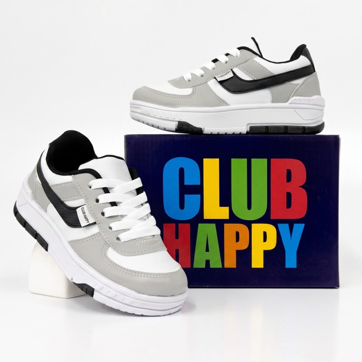 Tênis Club Happy Flow Marrom