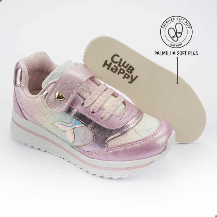 Tênis Club Happy Gloss Sereia