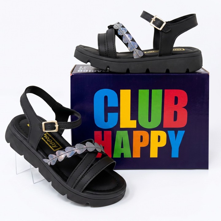 Sandália Club Happy Nina off-white