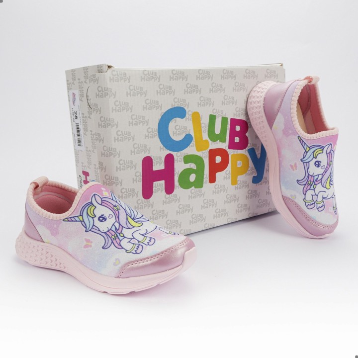 Tênis Club Happy Unicórnio Slip