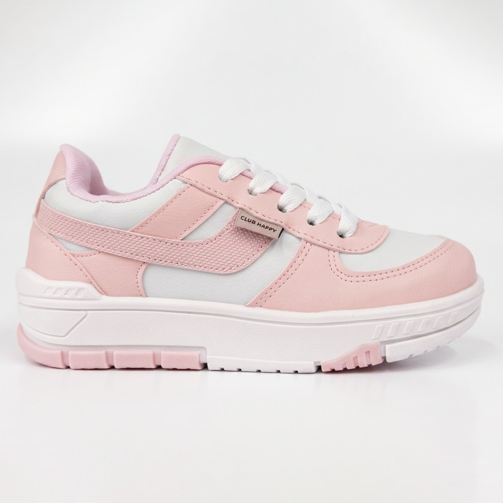 Tênis Club Happy Flow Rosa