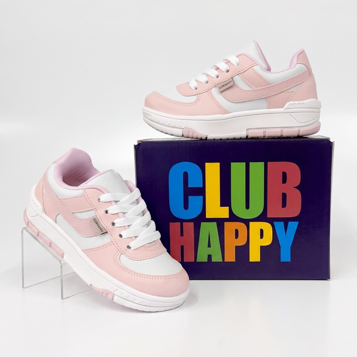 Tênis Club Happy Flow Rosa