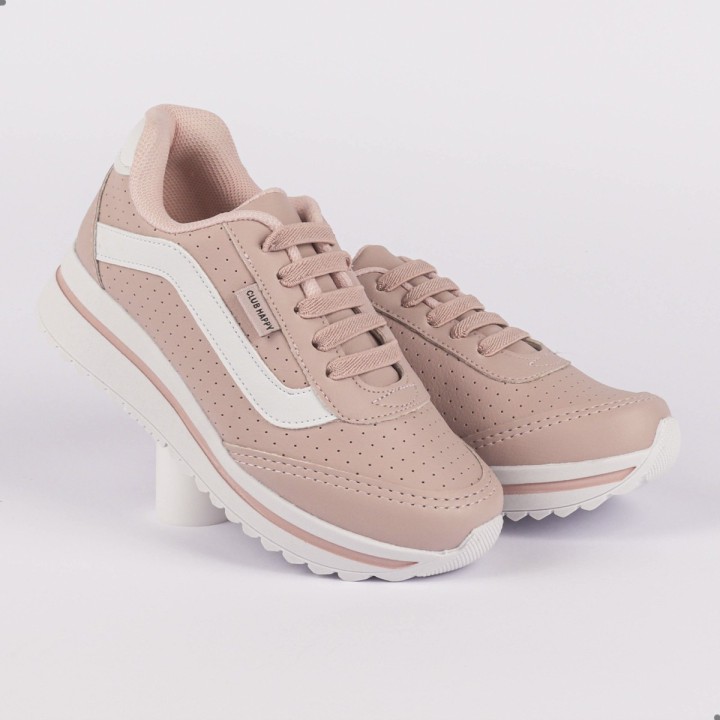 Tênis Club Happy Gloss Venttus Nude