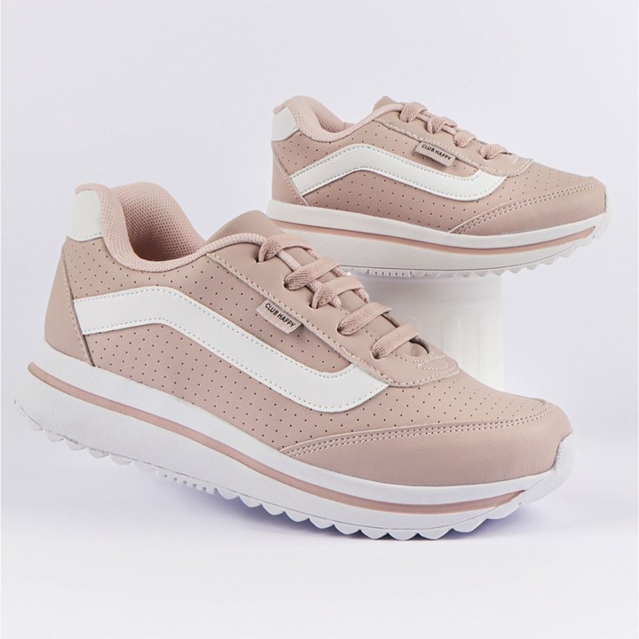 Tênis Club Happy Gloss Venttus Nude
