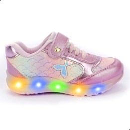 Tênis Club Happy Sereia LED