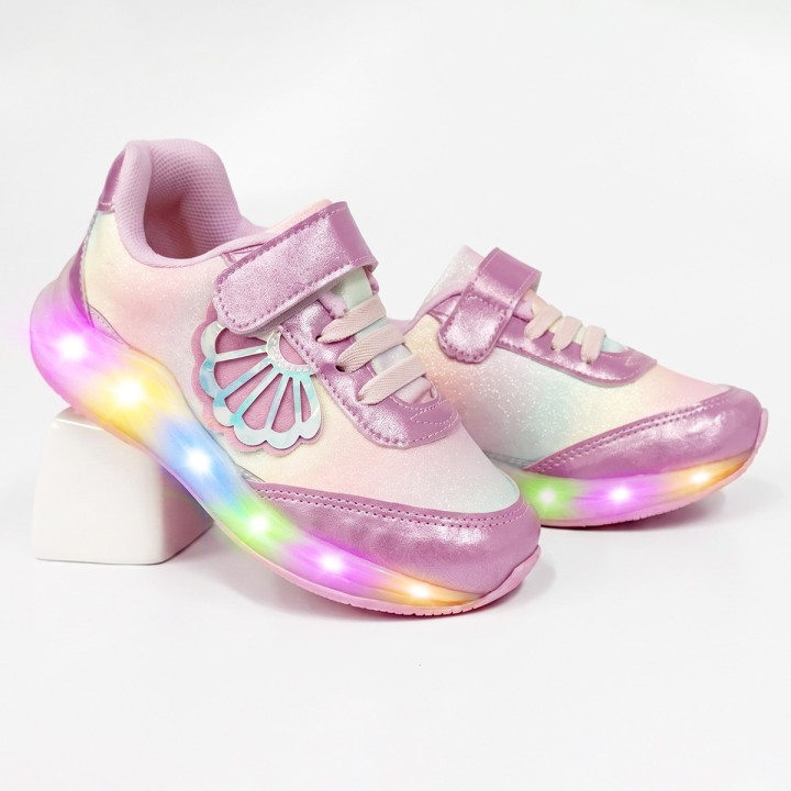 Tênis Club Happy Ariel LED