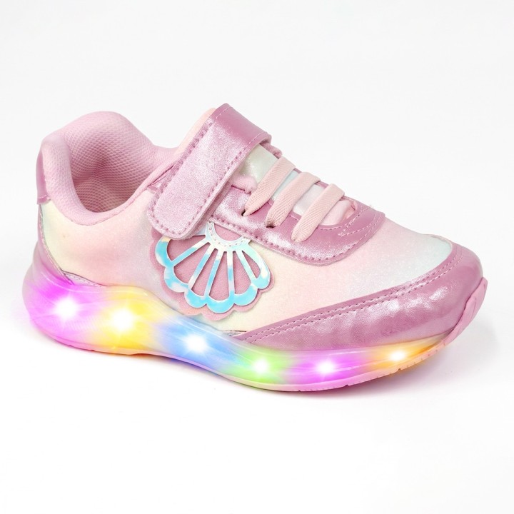 Tênis Club Happy Ariel LED