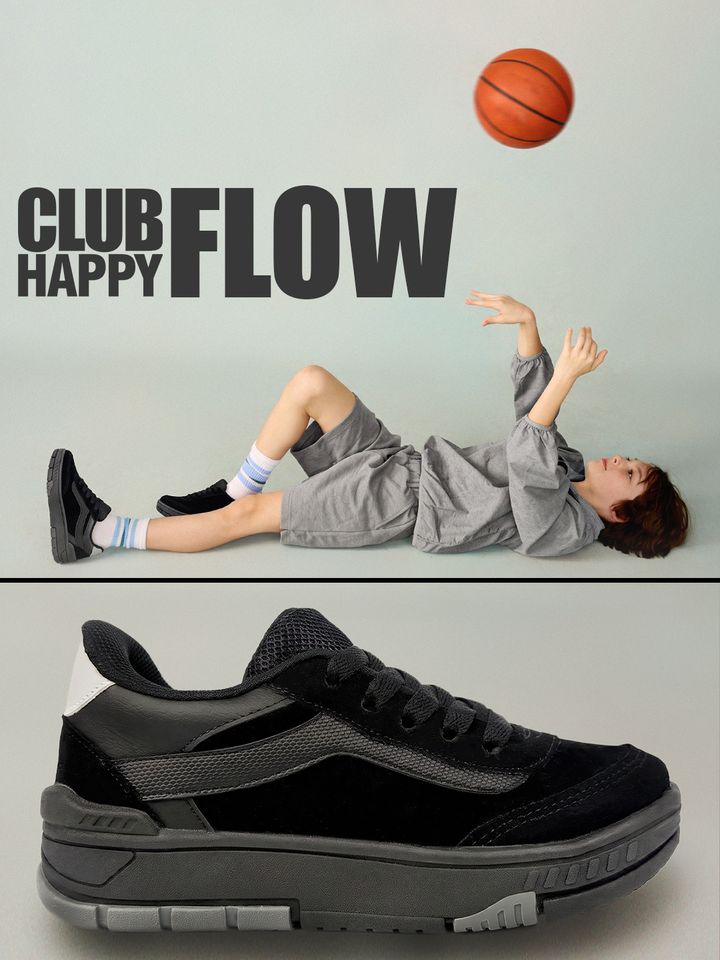Coleção Flow: menino brincando com bola de basquete